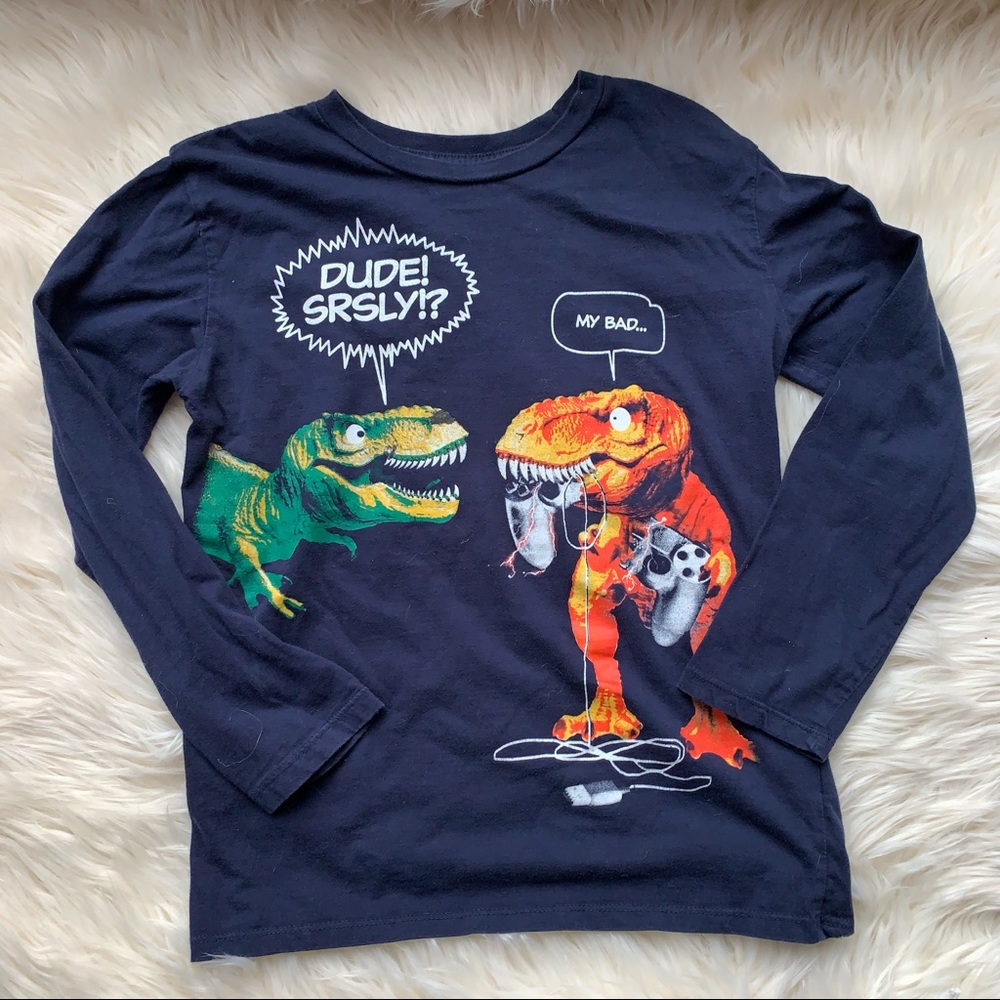 ❤️PLACE❤️Boys 10/12 Dinosaur Tee Shirt